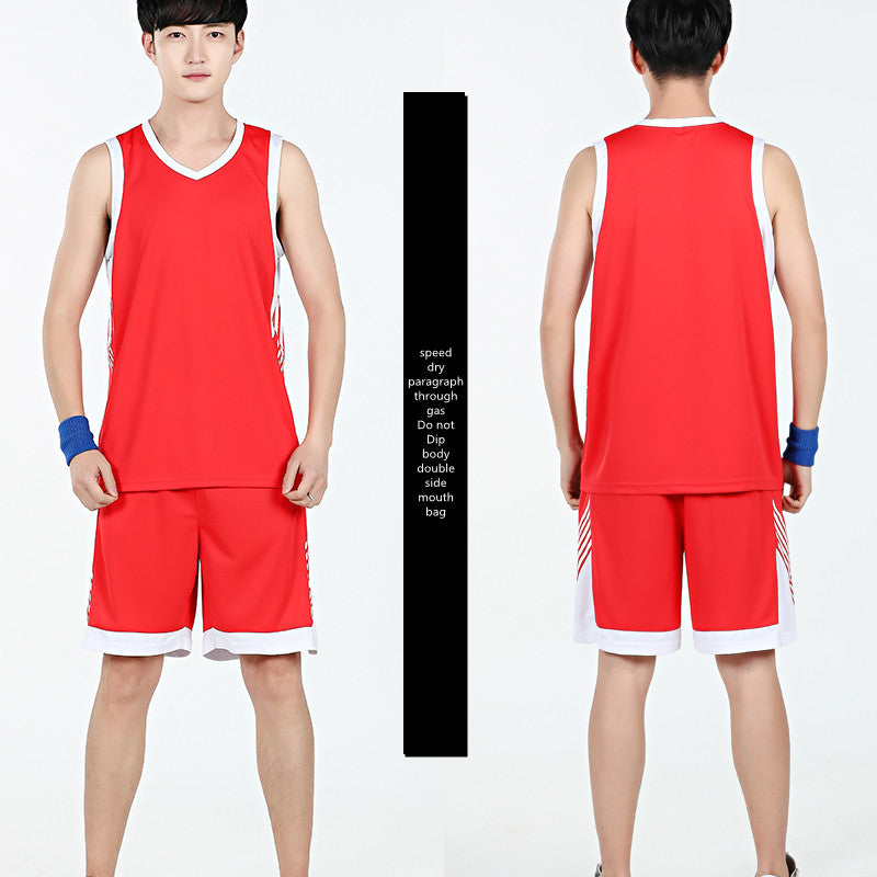 men’s basketball sports set sleeveless