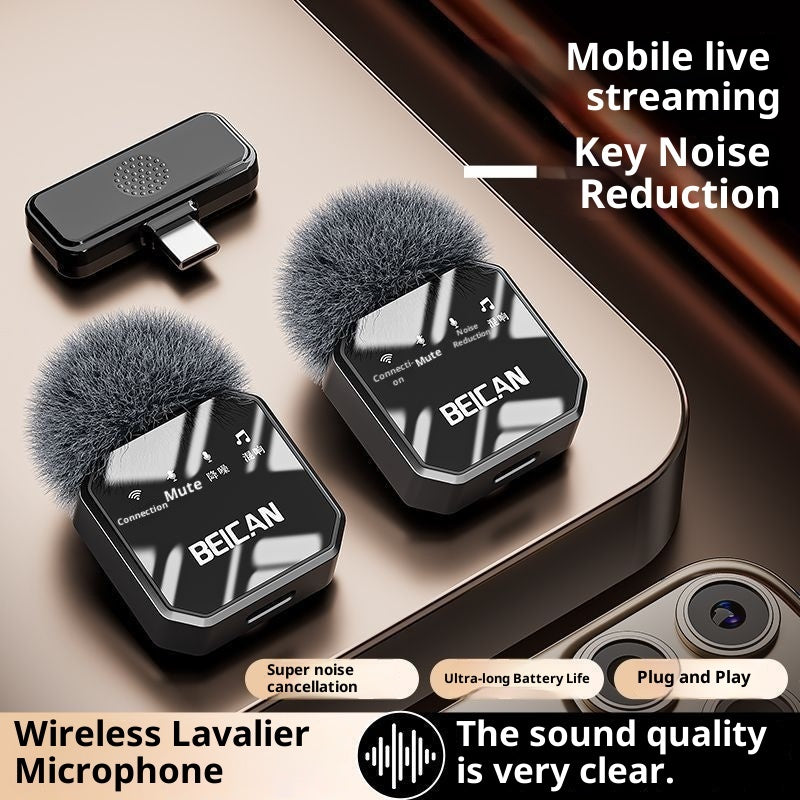 HD Wireless Lapel Microphone