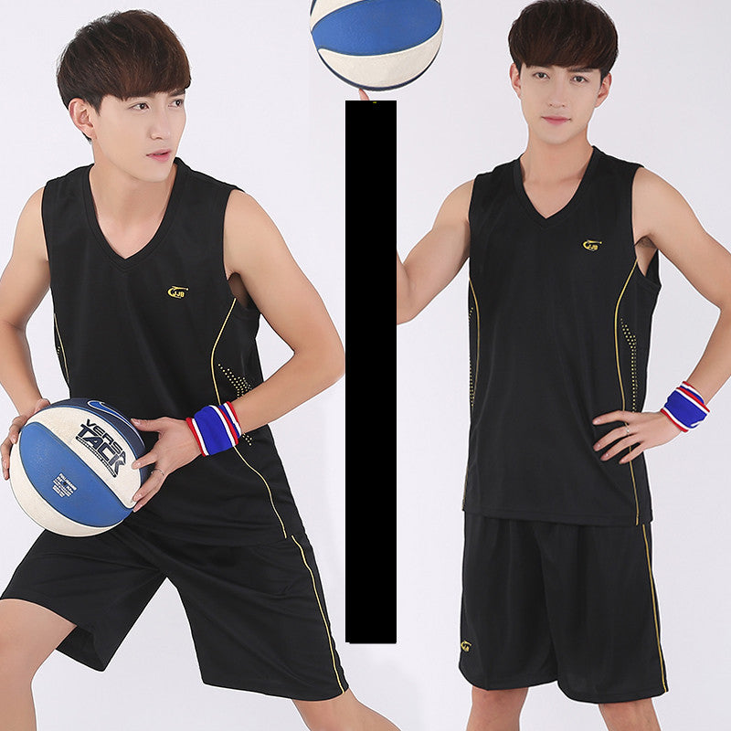 men’s basketball sports set sleeveless
