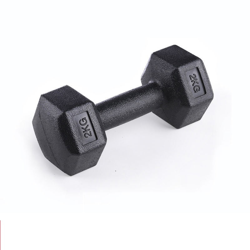 Arm Training Rubber Dumbbells