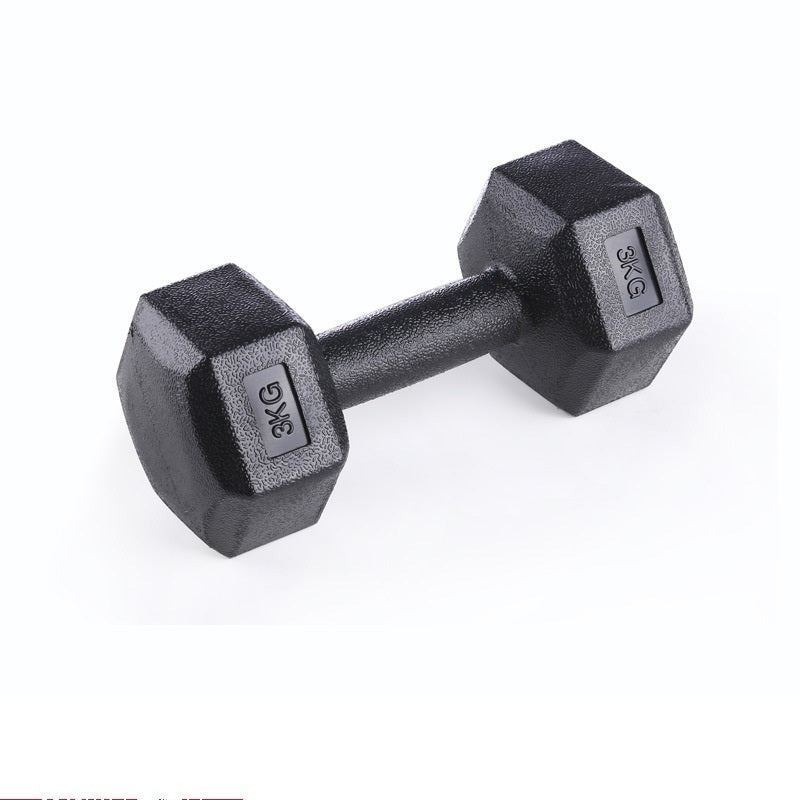 Arm Training Rubber Dumbbells