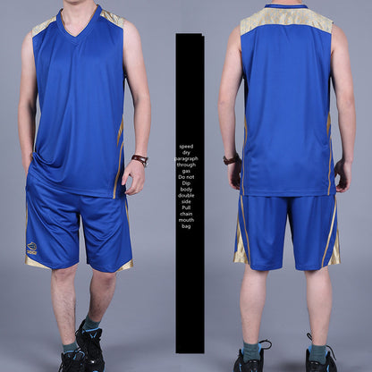 men’s basketball sports set sleeveless