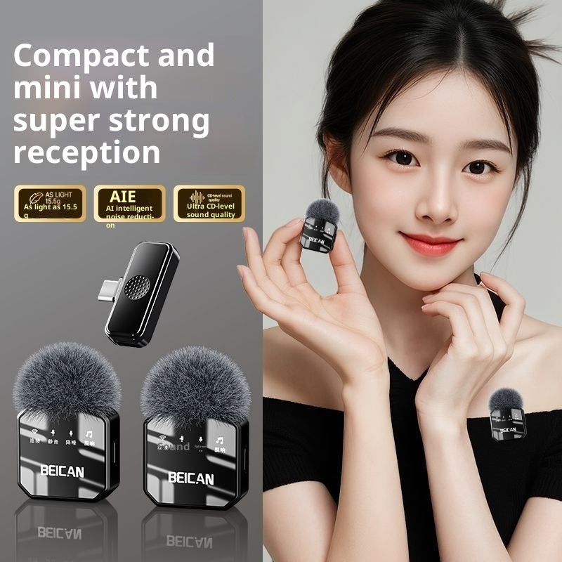 HD Wireless Lapel Microphone