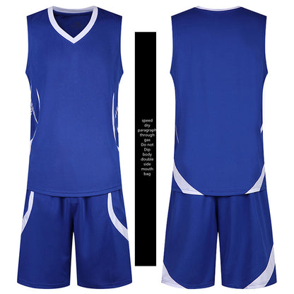 men’s basketball sports set sleeveless