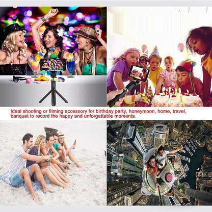 bluetooth selfie stick tripod phone