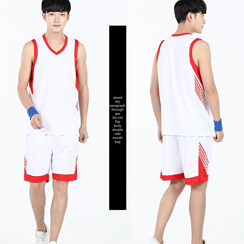 men’s basketball sports set sleeveless