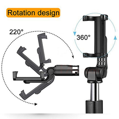 bluetooth selfie stick tripod phone