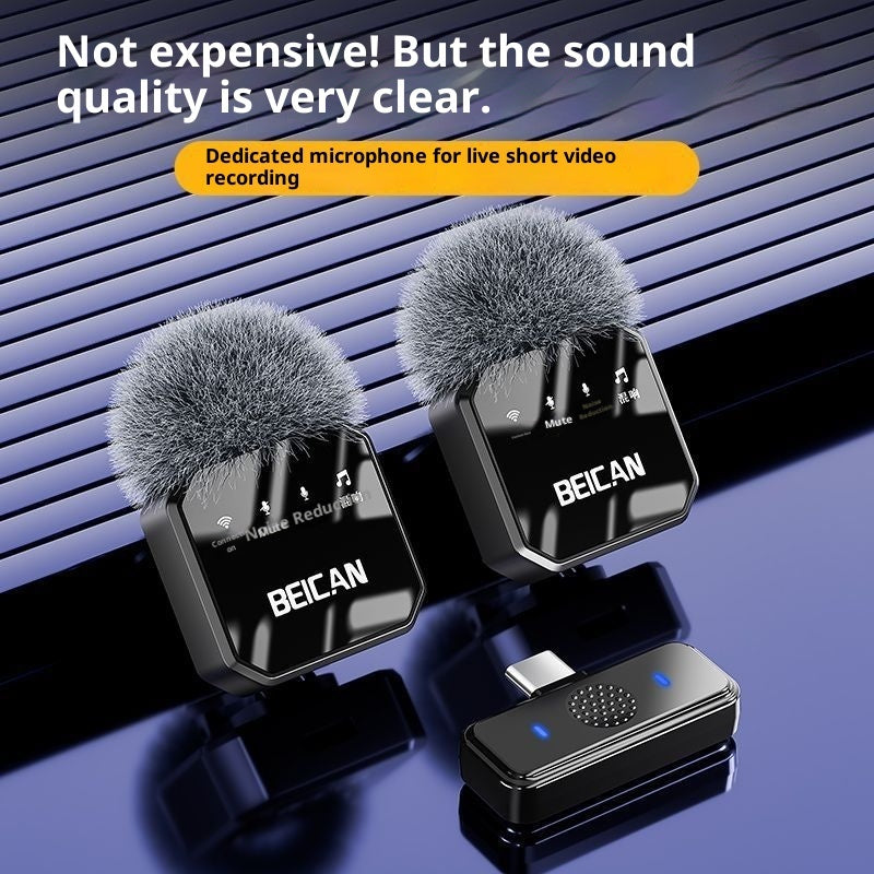 HD Wireless Lapel Microphone