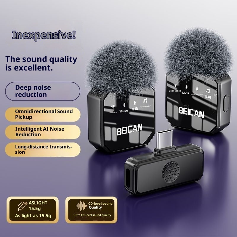 HD Wireless Lapel Microphone