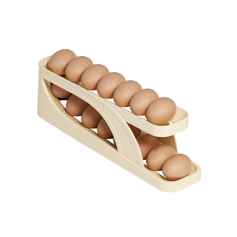 refrigerator egg storage box slide out
